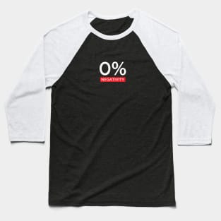 Zero Negativity | Garyvee Baseball T-Shirt